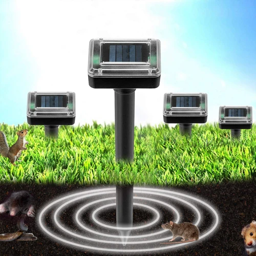 Diy Vibrating Mole Repellent Using Solar Power