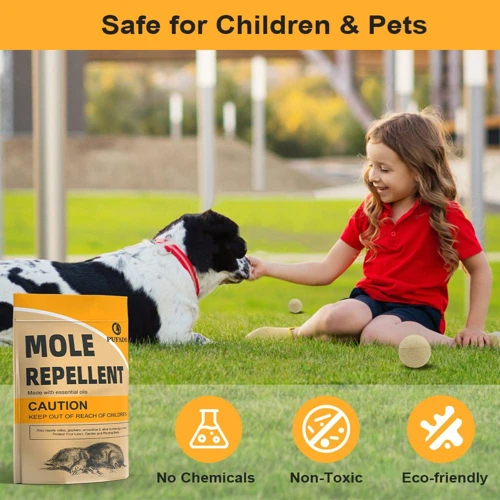 Pet-Friendly Mole Control Alternatives