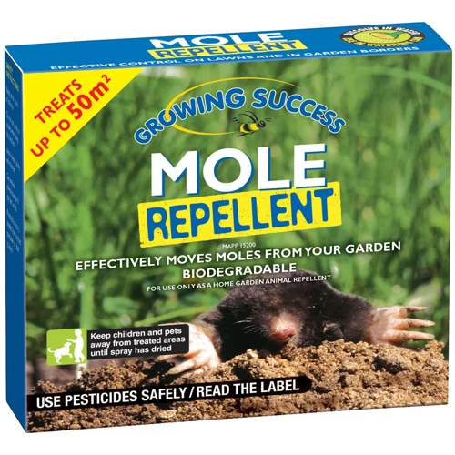Using Mole Repellents Safely